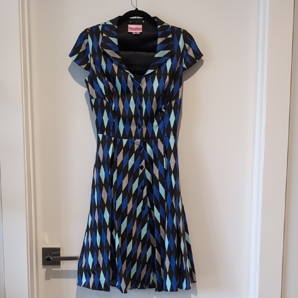 Pinup Couture House Harlequin Dress